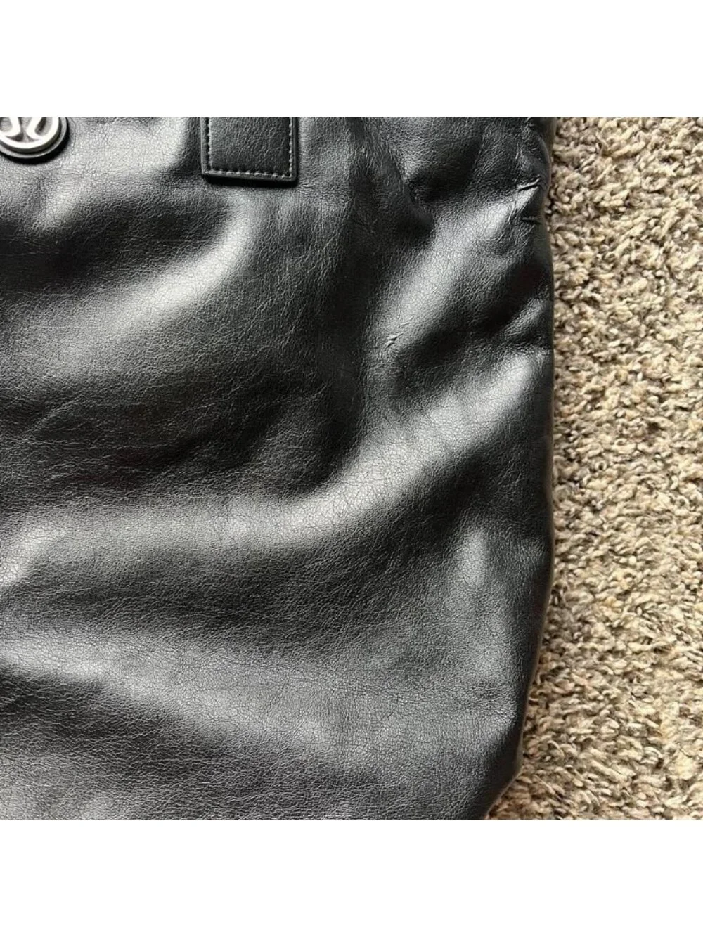 Black Lululemon Tote Bag Monochrome Minimalistic Athleisure Gym Utility Simple
